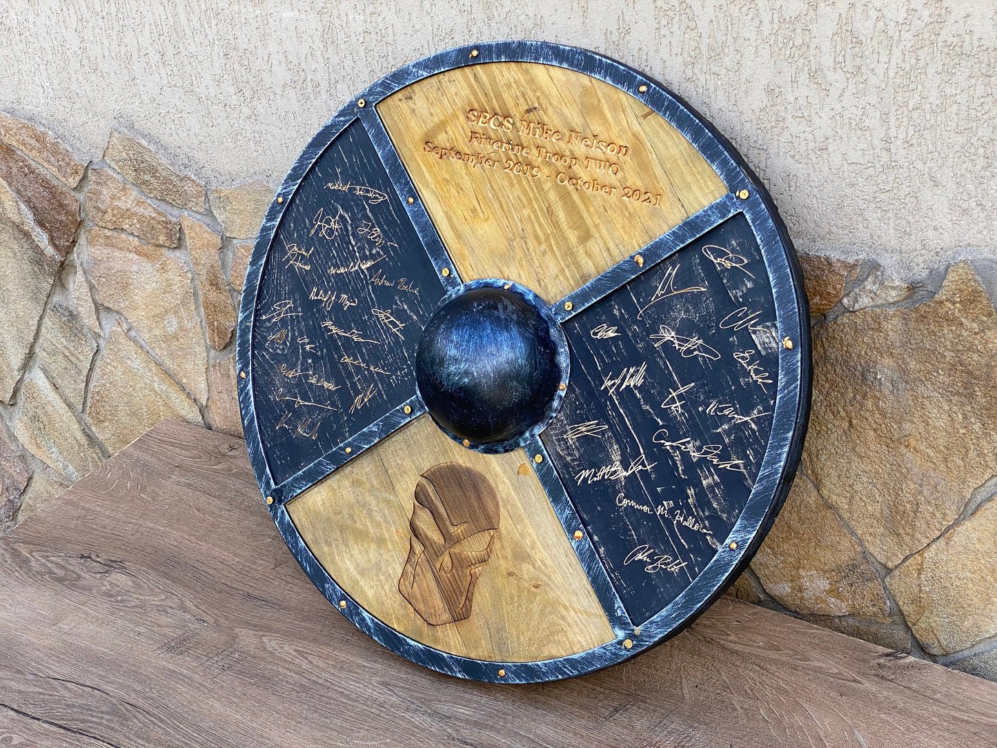 Retirement gift, give away gift, shield, viking shield, runic shield, Christmas gift, birthday gift, army gift,pension,money gift,mens gift
