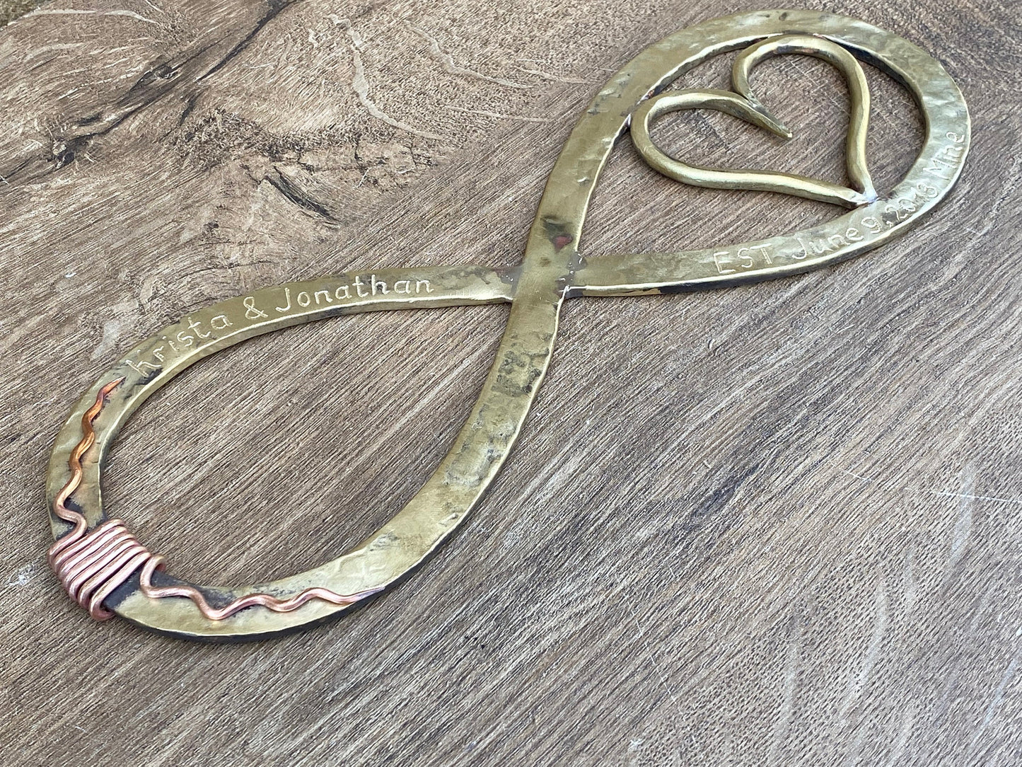 Bronze gift, bronze infinity sign, 19th anniversary, bronze jewelry, Bronze Age, bronze gift for her,8th anniversary gift,bronze anniversary