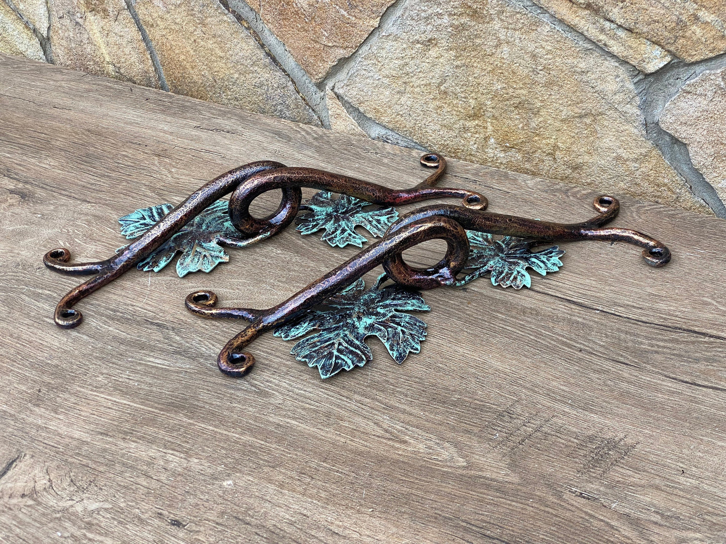 Latch, grapes, iron gift, grapevine, Christmas, barn door, hardware, anniversary, steel gift, door handle, birthday, wedding, Fathers day