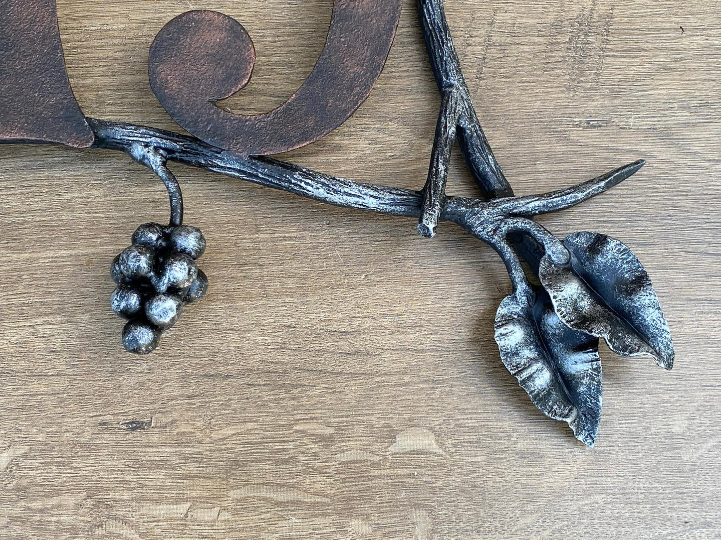 House number sign, house numbers, grapes, grapevine, fall decor, autumn, thanksgiving, wine decor, wreath, Christmas, iron gift, plaque