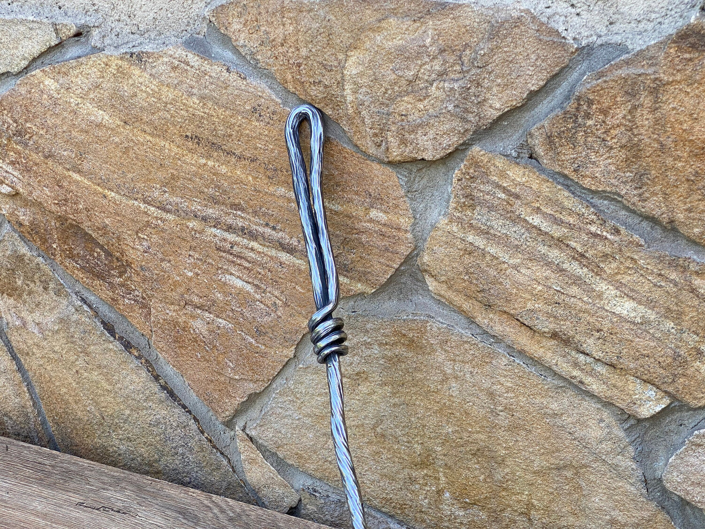 Stainless steel fork, BBQ fork, grilling gift, medieval fork, steel anniversary, medieval cutlery, 11th anniversary gift, steel gift, BBQ
