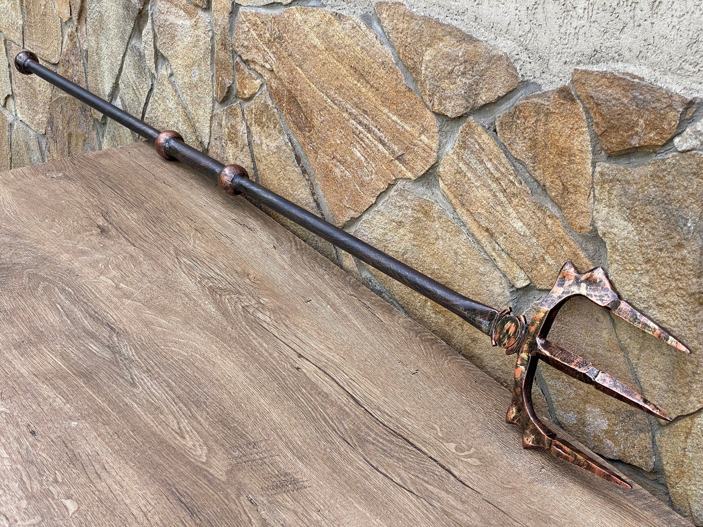 Poseidon, Neptune, mermaid, hand forged, cosplay,Christmas, birthday, kids gift, kids birthday, iron gift, steel gift, childrens gift, ocean