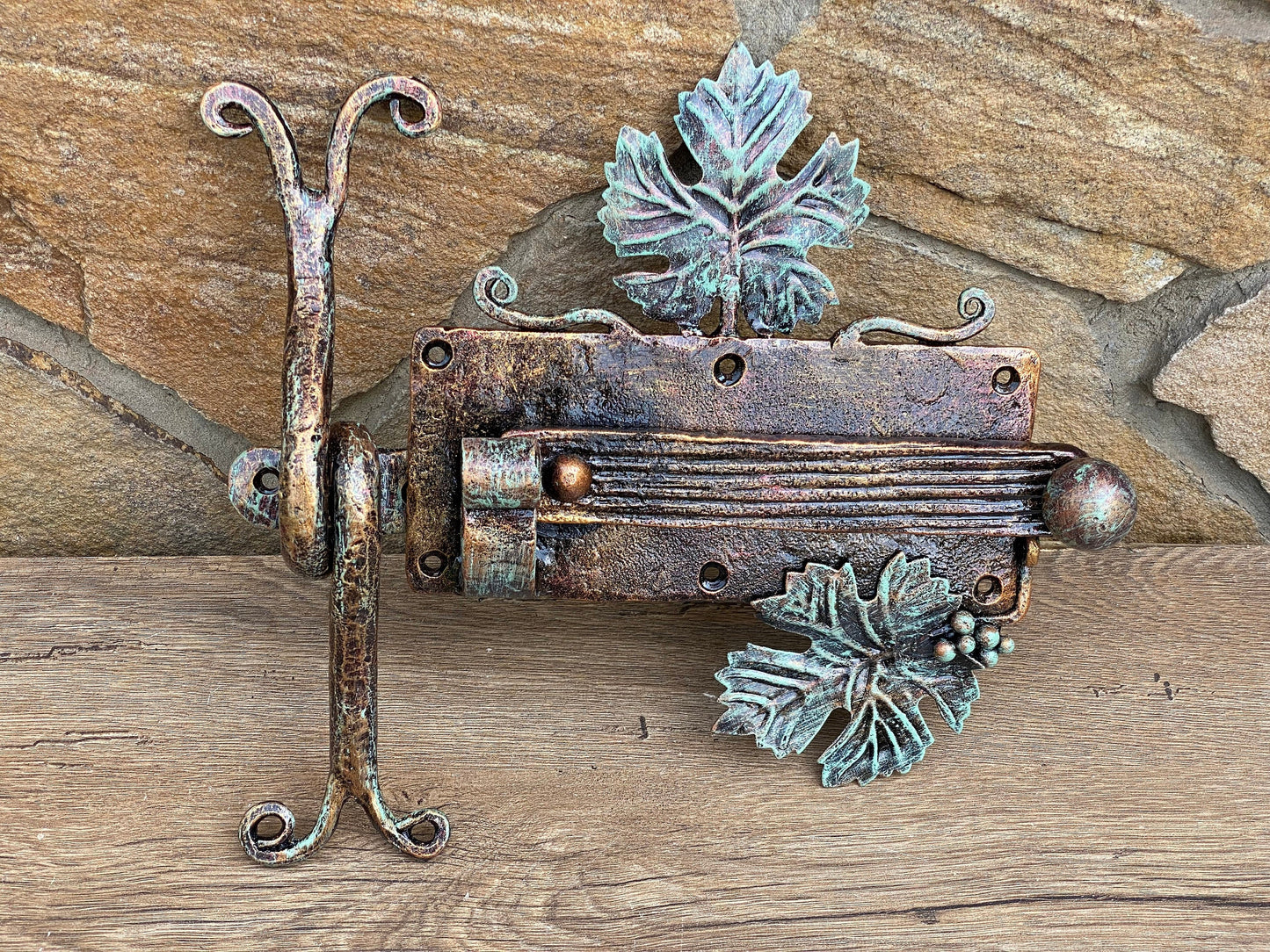 Door handle, grape vine, grapes, grapevine, thanksgiving gift, autumn, wreath, Christmas, iron gift, birthday, latch, hinge, door,fall decor