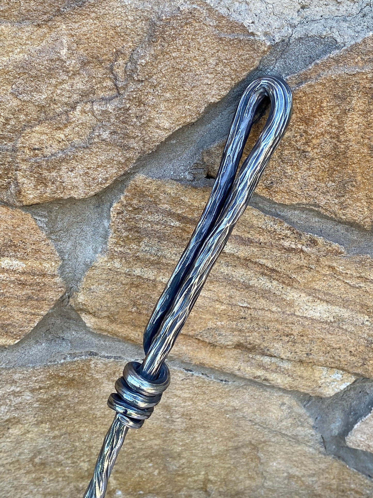 Stainless steel fork, BBQ fork, grilling gift, medieval fork, steel anniversary, medieval cutlery, 11th anniversary gift, steel gift, BBQ