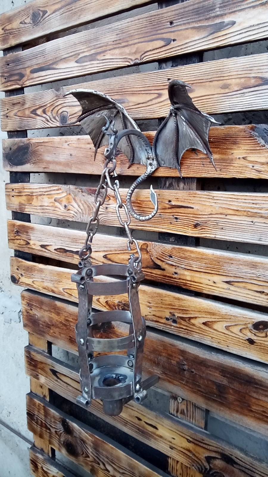 Wall sconce, medieval lamp, dragon, lantern, medieval, birthday gift, garden, Christmas gift, party decor, porch lamp, wall lamp,viking gift