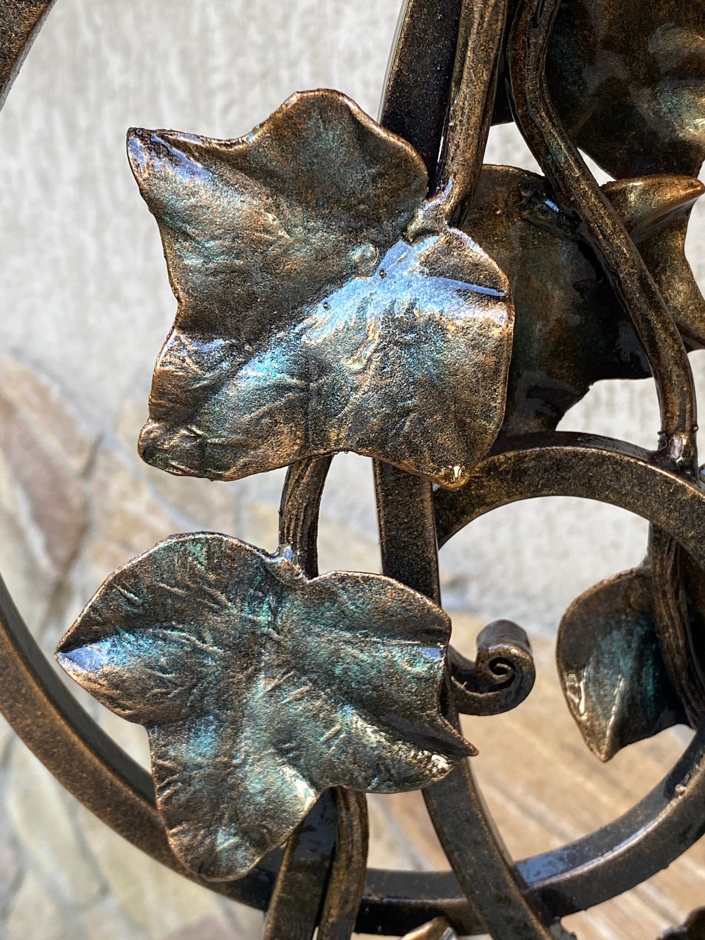 Mailbox, floral gift, birds, wild nature, gift for mom, grandma, steel gift, military gift, pension, BBQ,wife,new house,outdoors,blacksmith