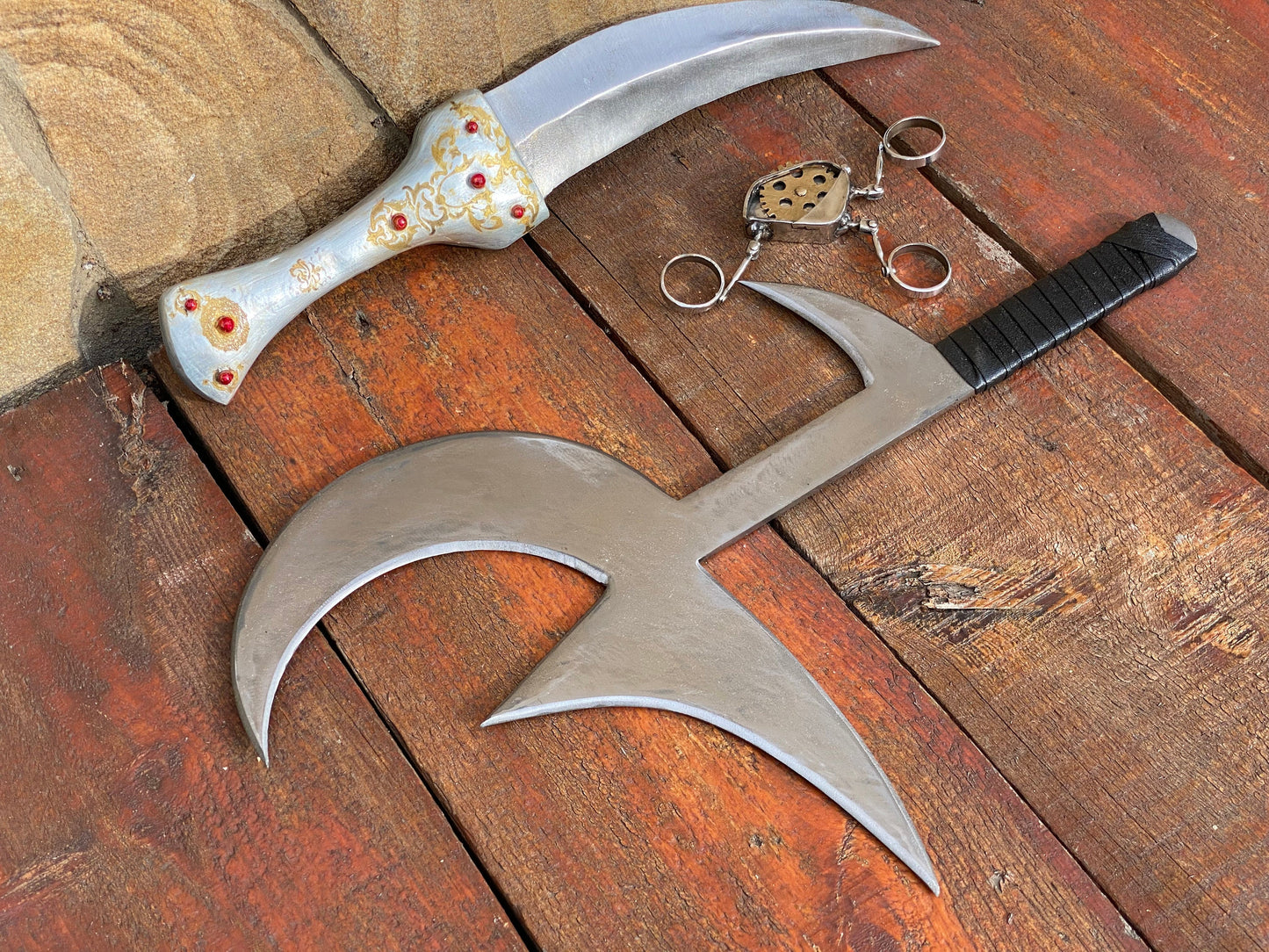 Buffy accessory, gamer gift, Buffy the Vampire Slayer, Giles, cosplay, Buffy art, birthday, replica, vampire,Giles Buffy,Christmas,iron gift