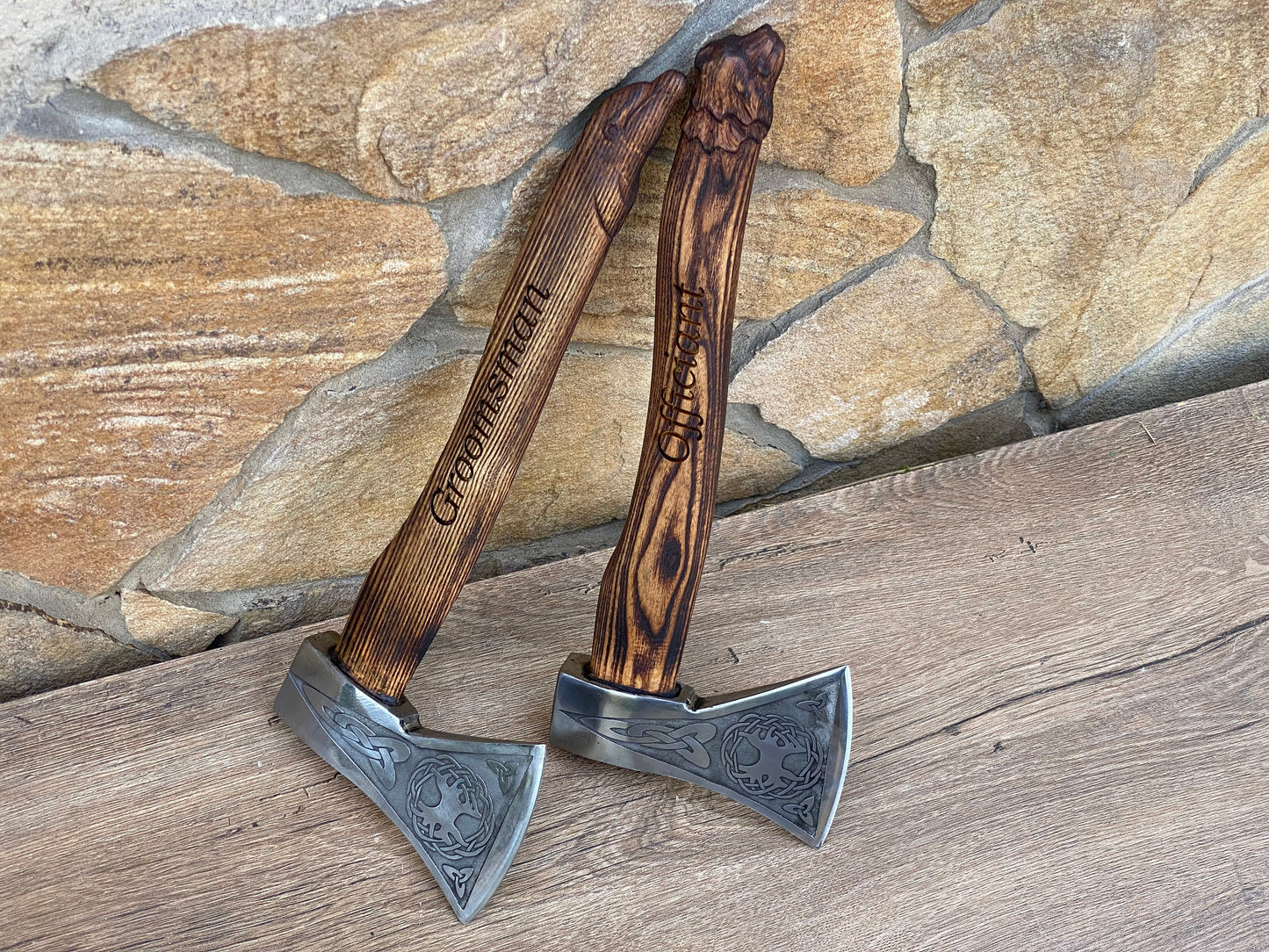 Mens gift, tree of life, viking axe, celtic, hatchet, Christmas, handyman tool, groomsmen gift, birthday, jewelry for men, runic, battle axe