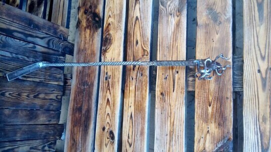 Fire poker, fireplace poker, dragon, medieval, 6th anniversary, iron gift, BBQ, firewood, fire,Christmas,grill,birthday,steel gift,mens gift