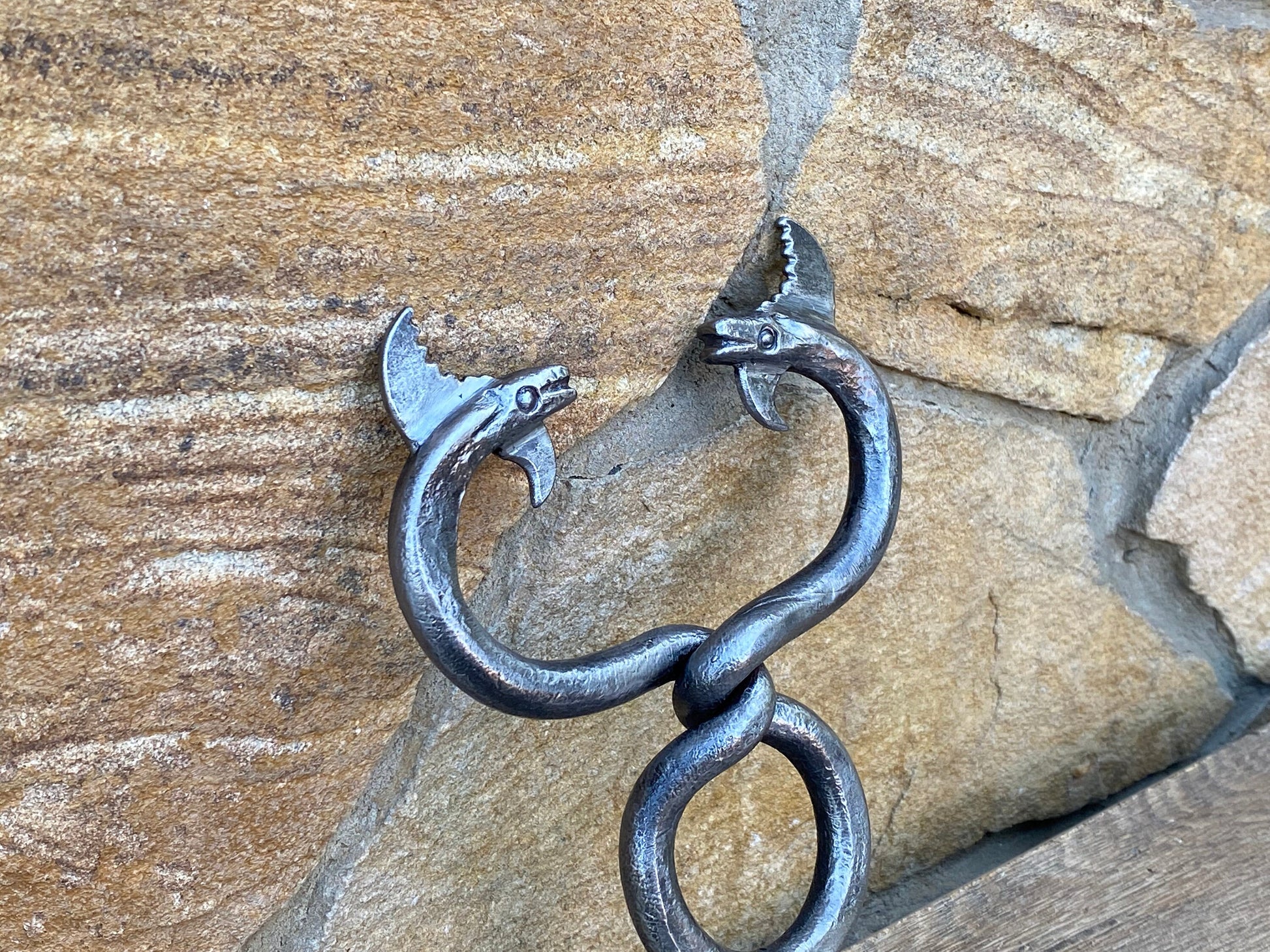 Stave, snake, dragon, DIY, medieval, antique, iron gift, 6th anniversary, cosplay, birthday, iron anniversary, trident, lizard, anniversary