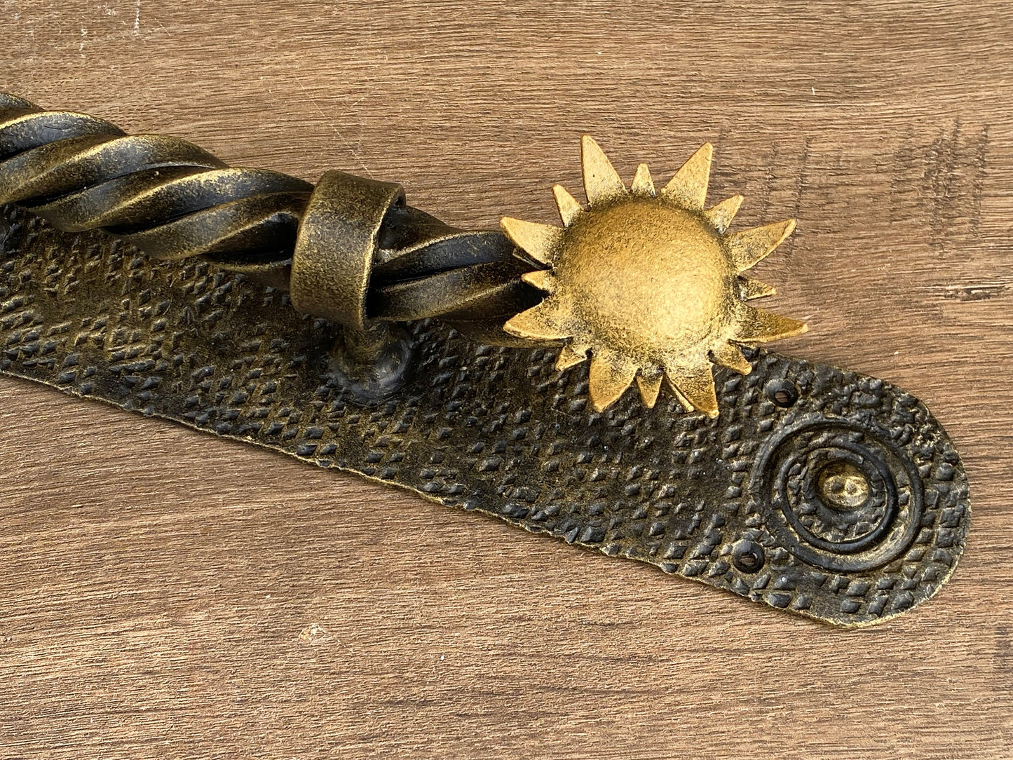 Door handle, sun, moon, door pull, barn, door decor, hardware, Christmas, birthday, anniversary, new house, nature, universe, cosmos, star