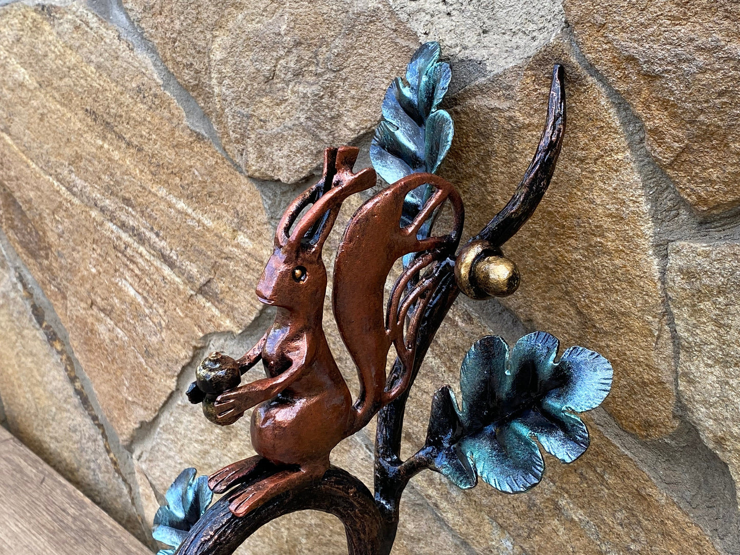 Door pull, door handle, door hardware, squirrel, oak, acorn, wild nature, forest decor, Christmas, animal, jungle, safari,animal party,house