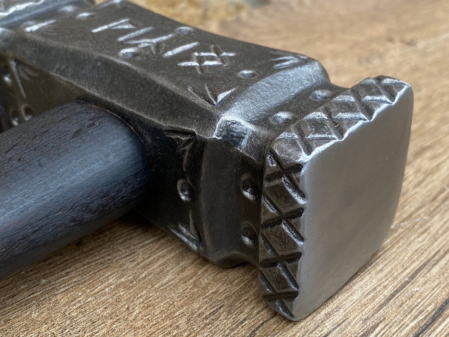 Hammer, raven, crow, Celtic gift, graduation gift, groomsmen gift, 6th anniversary, 11th anniversary, bridesmaid, newlyweds, engagement gift