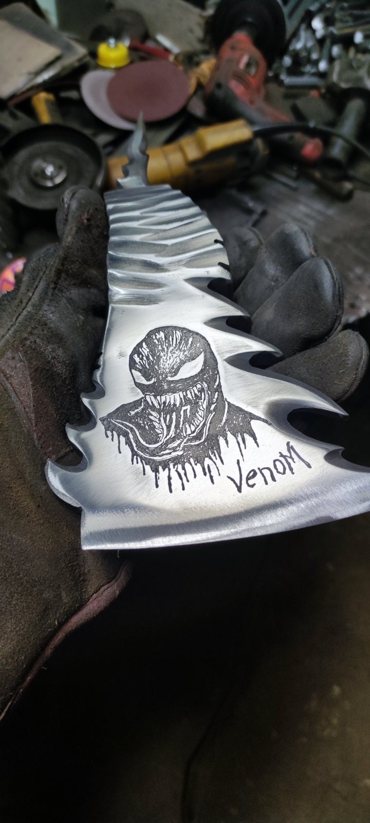 Axe, viking axe, horror, blood, hatchet, Christmas, mens gifts, movie, 6th anniversary, 11th anniversary, Halloween, iron gift, steel gift