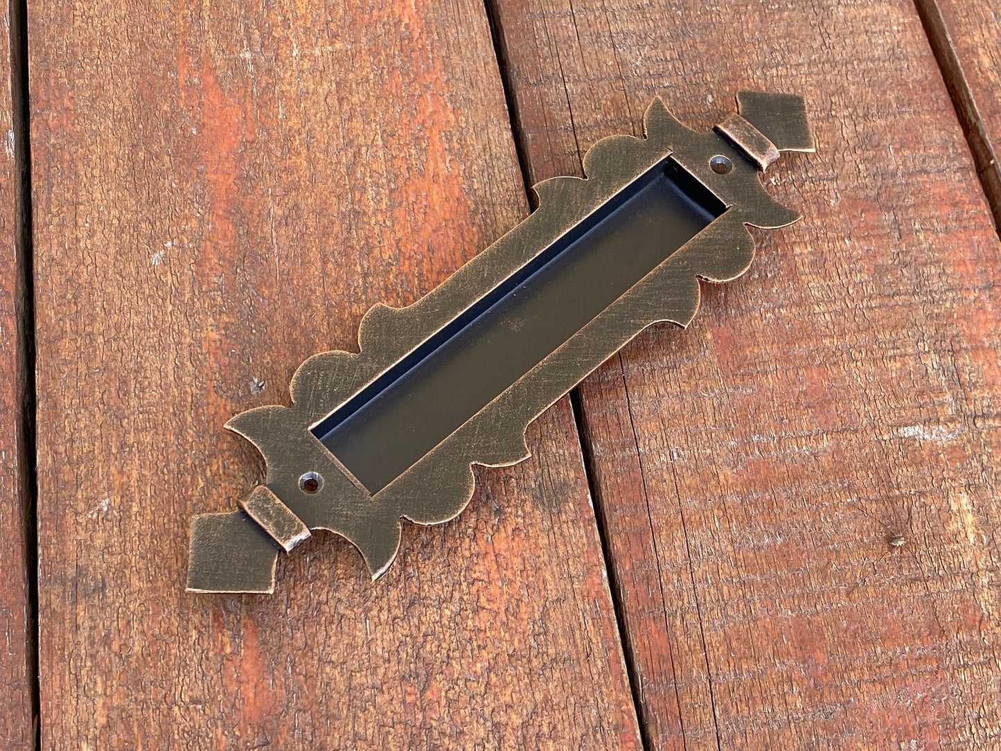Flush pull, flush door handle, iron gift, anniversary, birthday, DIT, door handle, door pull, Chistmas, gift for dad, steel gift, door decor
