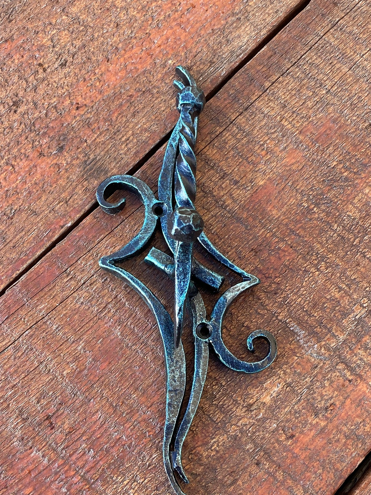 Hook, wall hook, key hook, clothes hook, bathroom hook, Christmas, birthday, anniversary, entryway, hallway, iron gift, medieval, mens gift