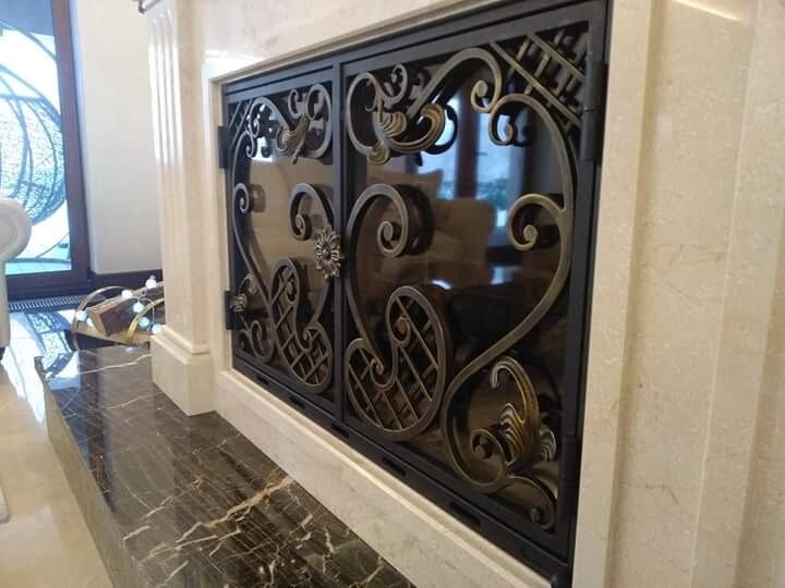 Fireplace screen, fireplace, birthday, Christmas, Fathers Day, Mothers Day, anniversary,firewood holder,fire poker,fireplace tools,iron gift