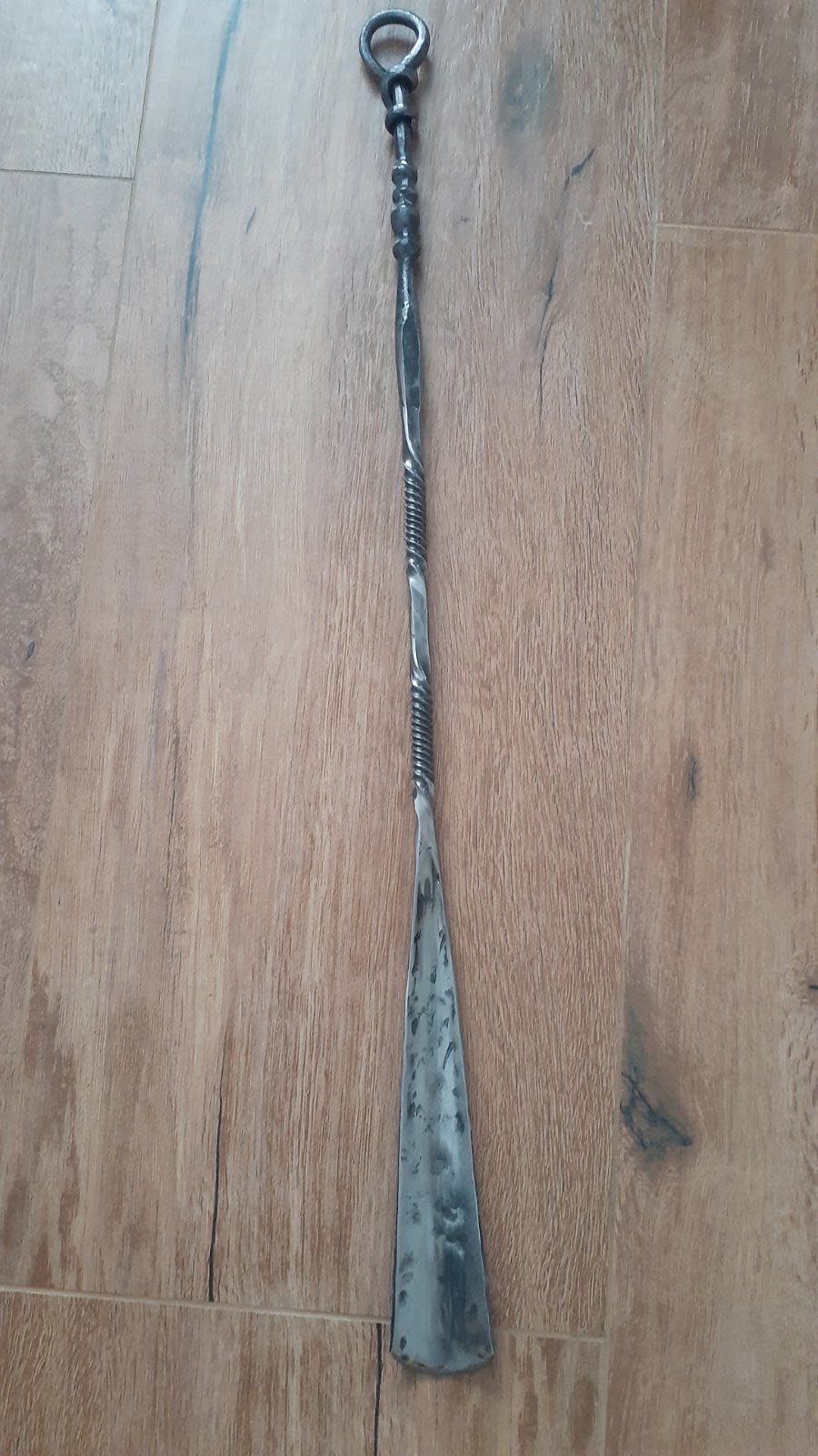 Shoehorn, shoe horn, hand forged shoehorn, anniversary gift, iron gift, steel gift, iron anniversary, steel anniversary, birthday, Christmas