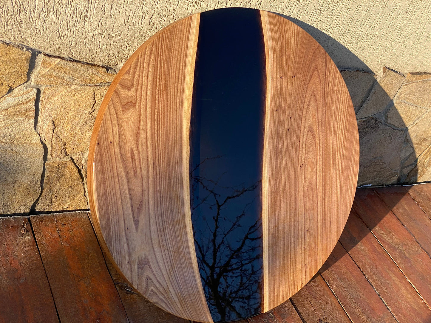 Epoxy table, live edge table, birthday, Christmas, 5th anniversary, resin table, burl table, wooden gift,tree trump table,wooden anniversary