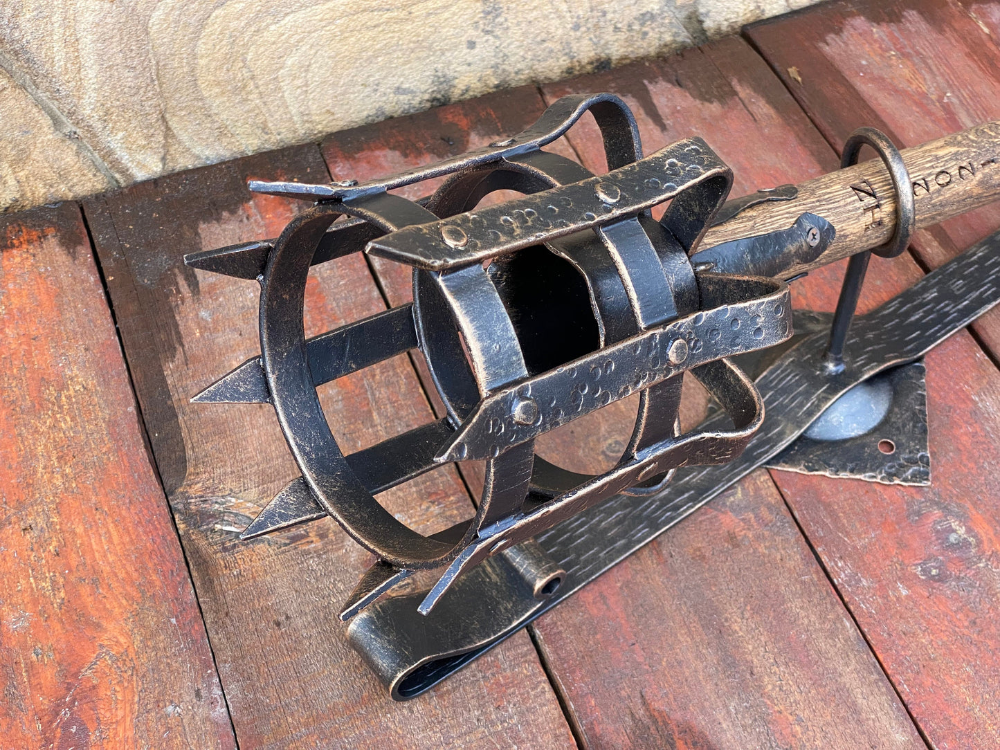 Candle holder, torch, medieval torch, fire torch, torch candle holder, wall torch, wedding decor, wall sconce, viking torch, birthday,sconce