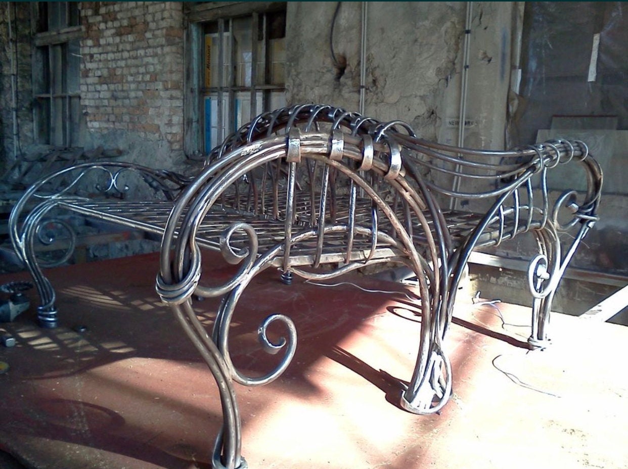 Bench, garden bench, outdoor furniture, dining bench, birthday, Christmas, iron gift, garden decor, steel gift, anniversary, BBQ,chair,table