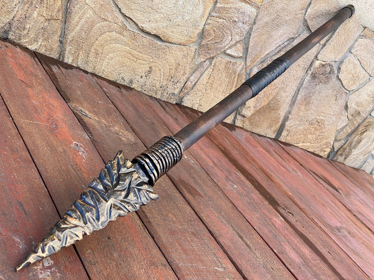 Viking spear, medieval spear, spear, birthday, viking, castle, Middle Ages, Christmas, gift for men, anniversary, personalized gift, trident