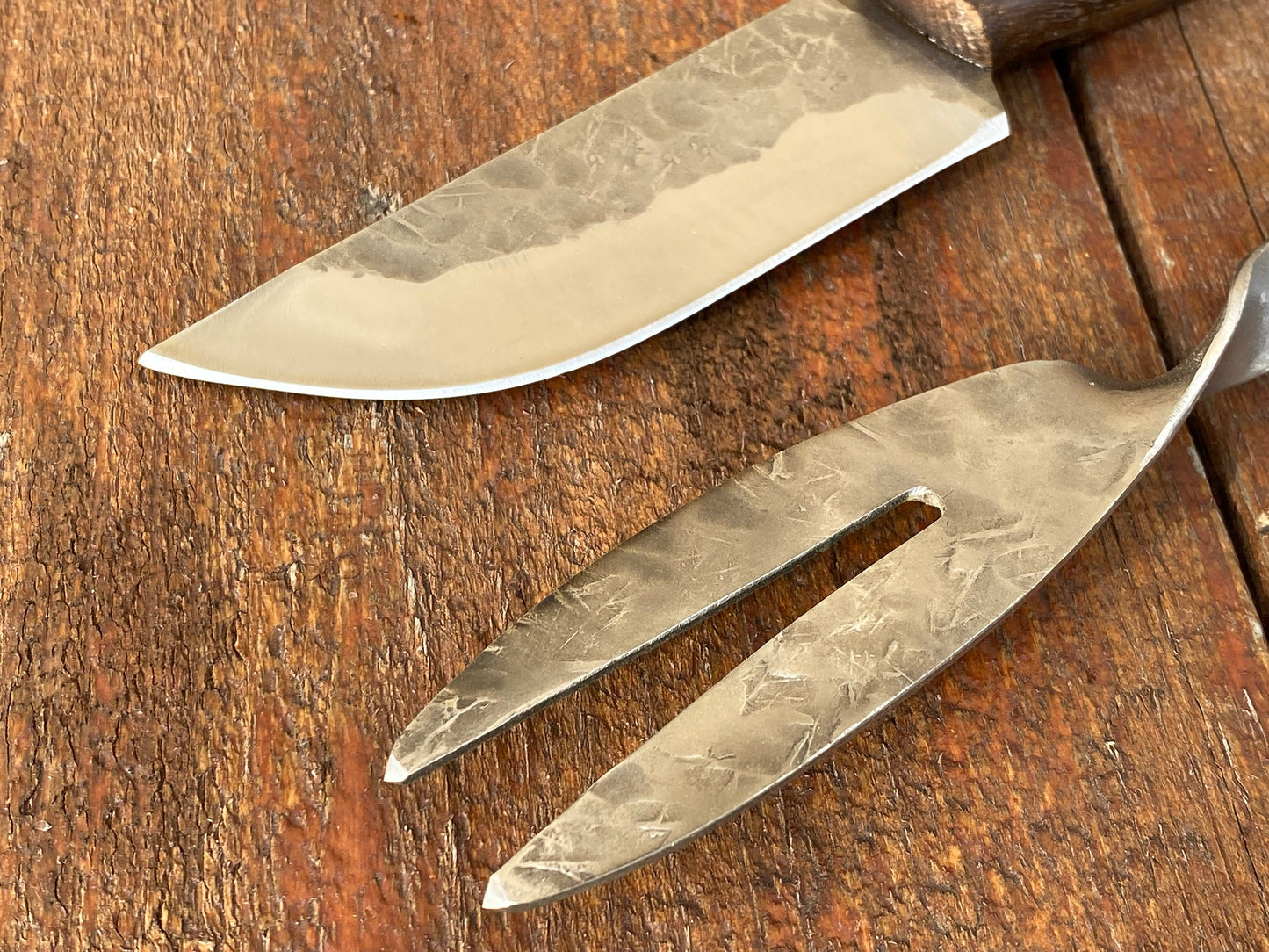 Medieval cutlery set, knife, spoon, butcher knife, Middle Ages, camp, travellers gift, grill, flatware, fork, cutlery, BBQ, kitchen gift