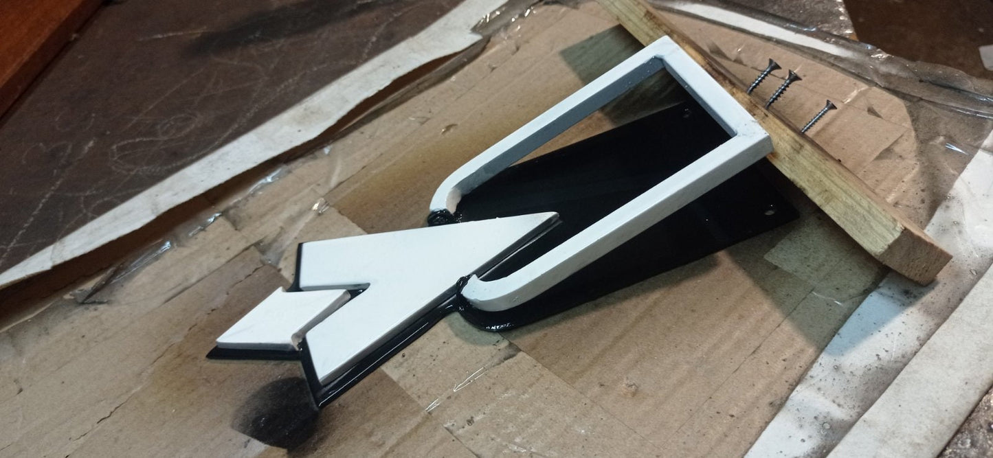Gamer gift, door knocker, cosplay, video game, door pull, Christmas, door handle,birthday,anniversary,iron gift,personalized gift,steel gift