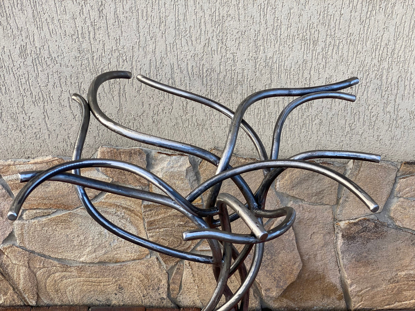 Table leg, tree stump, stump, vines, coffee table, steel gift, blacksmith, anniversary, birthday, Christmas, living room , tree decor, epoxy