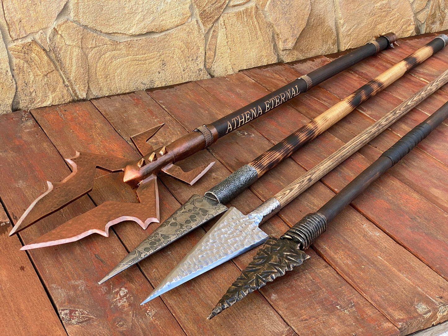 Blood spear, cosplay spear, spear, viking spear, medieval,birthday,gamer gift,Christmas,cosplay,steel gift,anniversary,personalized gift,axe