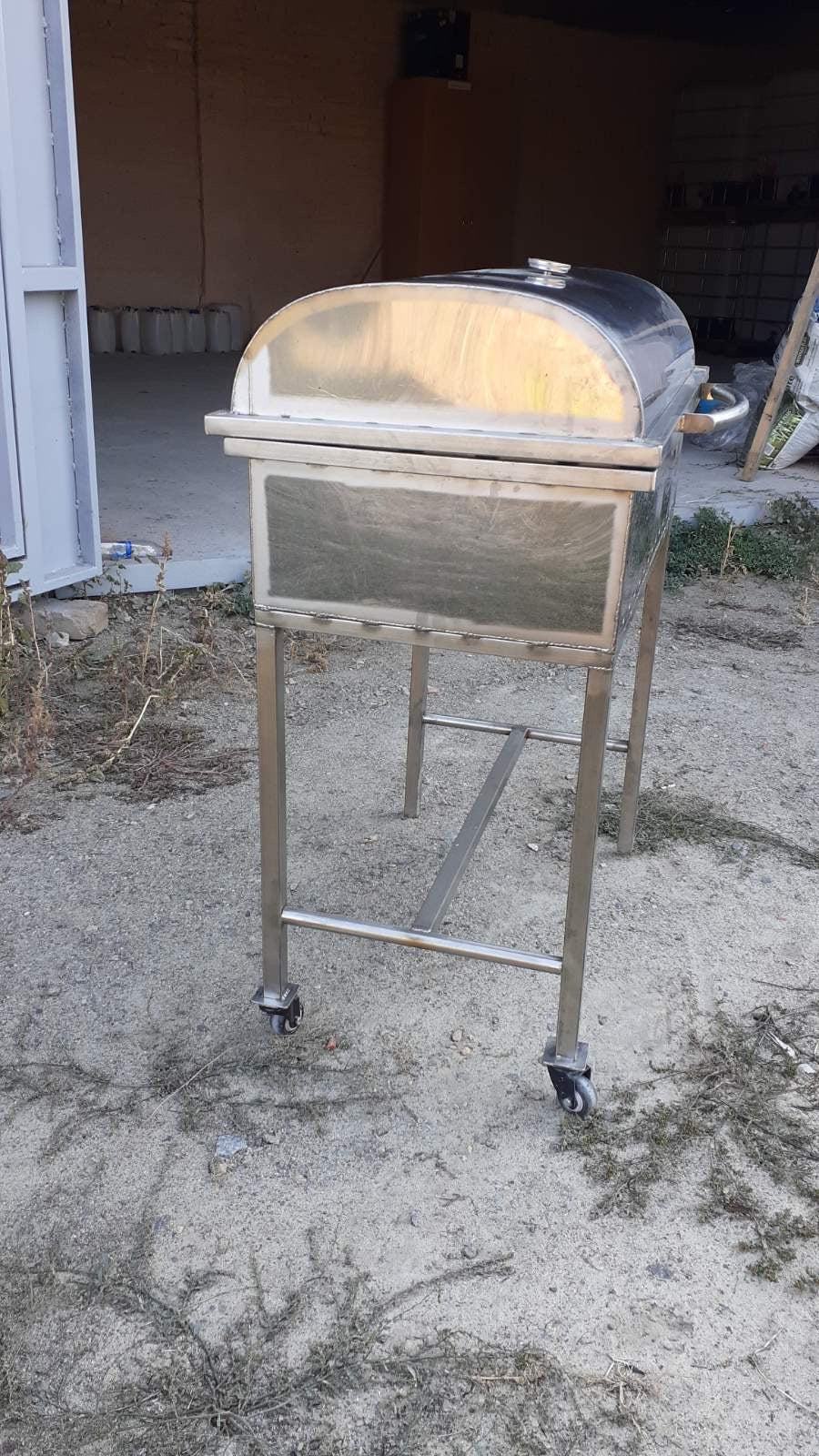 Grill, mangal, BBQ, camping, cooking equipment, bushcraft, stainless steel, fire pit, portable grill, camping fire pit,camping cooking grill