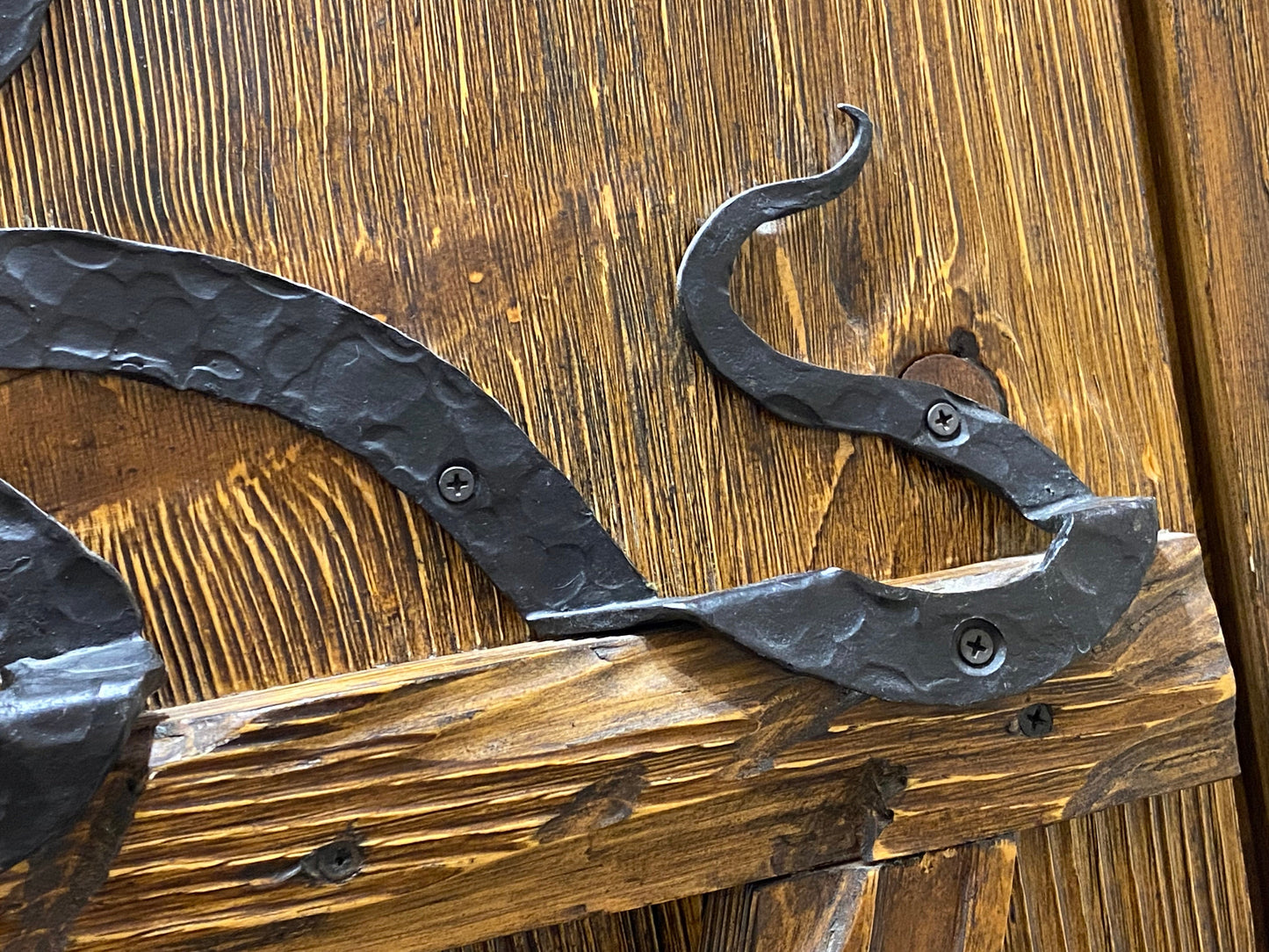 Hinge, strap hinge, latch, lock, hardware, curtain, iron gift, gift for dad, birthday gift, 6th anniversary,moving gift,Christmas,gate decor