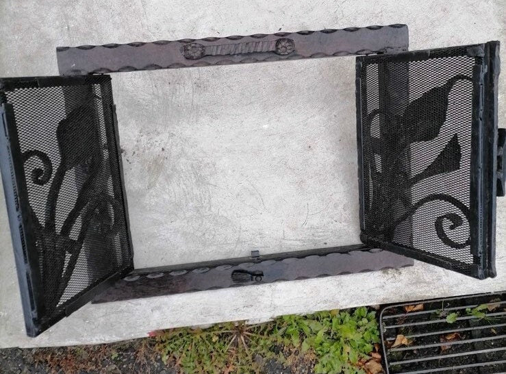 Oven door, furnace door, stove door, fireplace, birthday, Christmas, anniversary, iron gift, iron anniversary, fire poker, fireplace screen