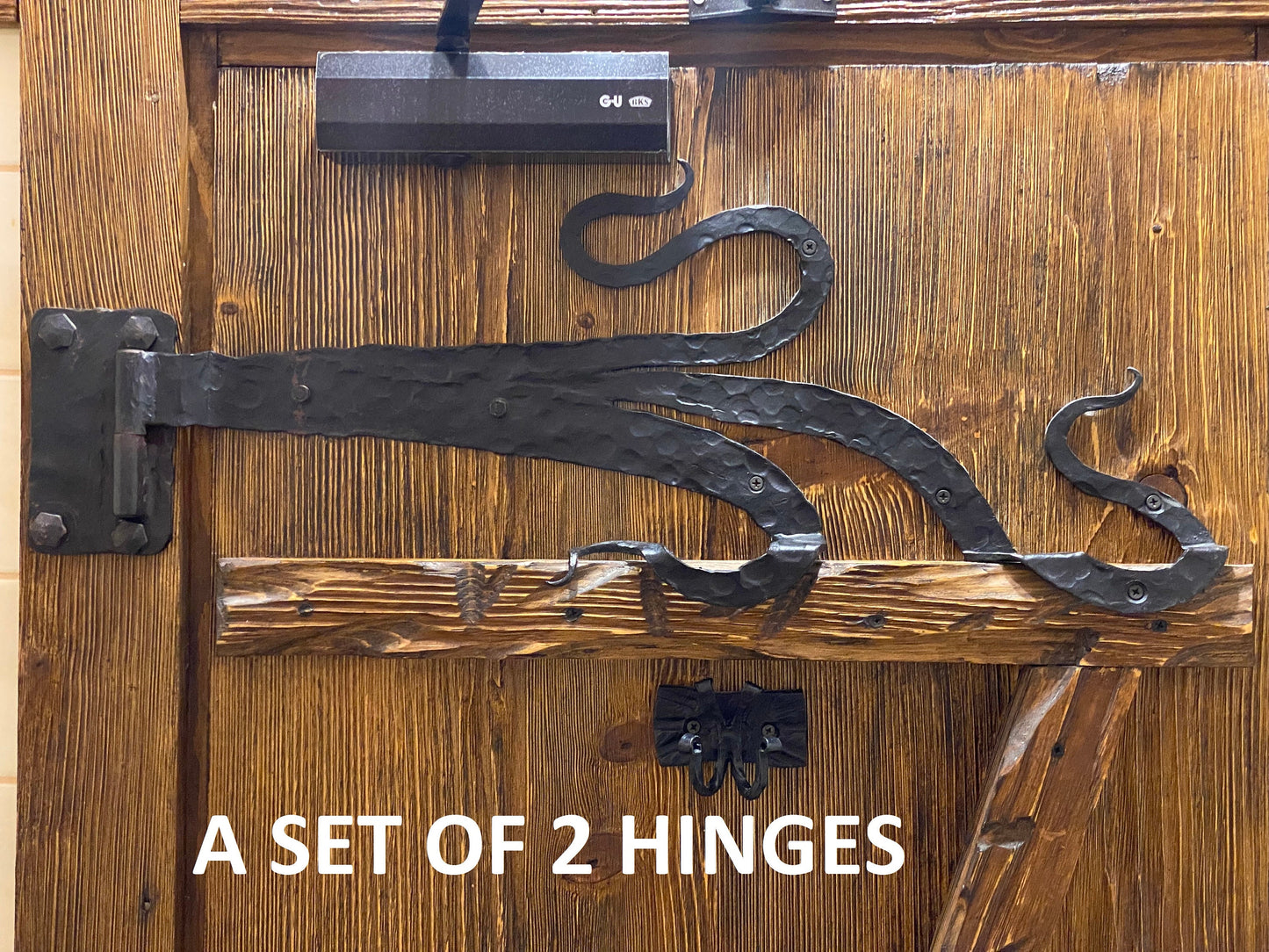 Hinge, strap hinge, latch, lock, hardware, curtain, iron gift, gift for dad, birthday gift, 6th anniversary,moving gift,Christmas,gate decor