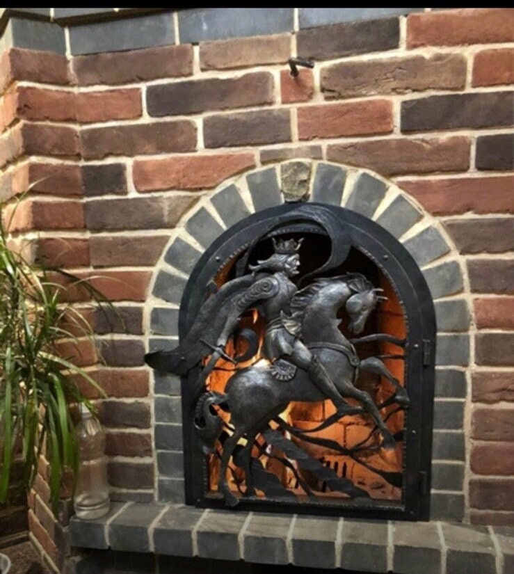 Fireplace door, oven, fireplace screen, fireplace grate, fire poker, fireplace accessory, Christmas gift, fireplace mantle, fireplace