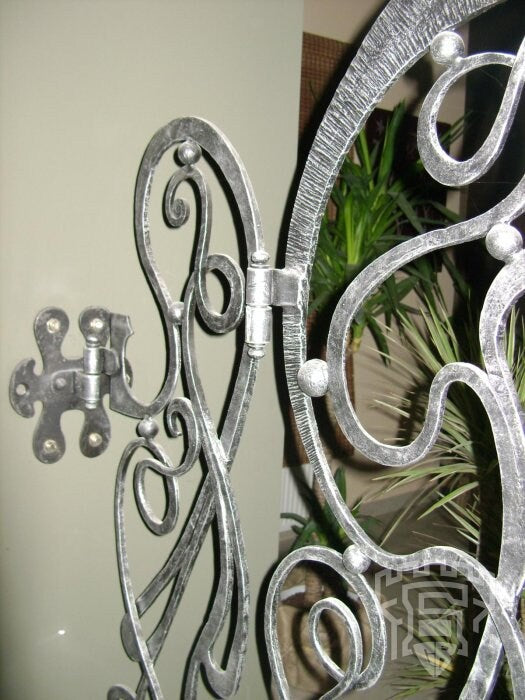 Balcony, terrace, wicket, gate, door, fence, yard, garden, privacy screen, railing, handrail, birthday, Christmas, anniversary, steel gift