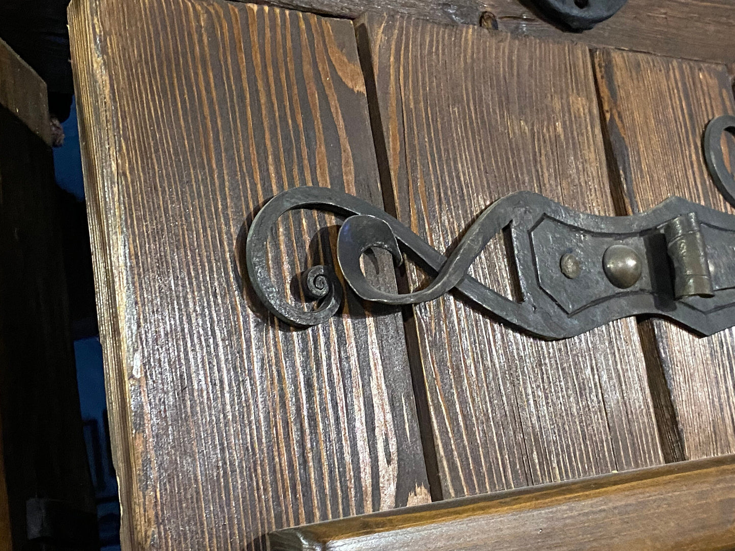 Hinges, strap hinge, latch, lock, hardware, steel gift, Fathers Day, birthday gift, 6th anniversary, moving gift, Christmas, gate, wicket