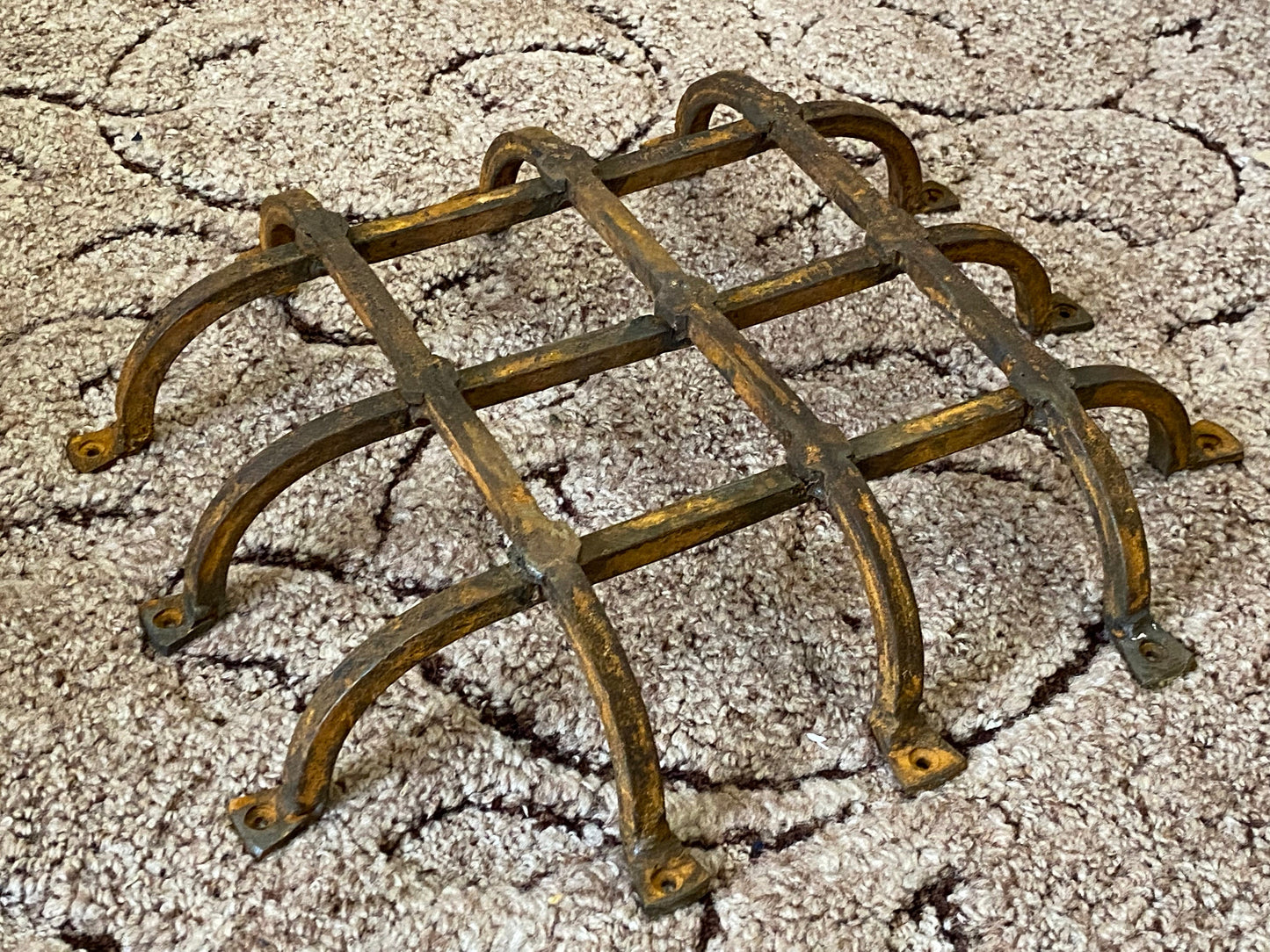 Door grille, grille, grate, grid, gate, grille bar, grate grill, entrance door, rustic, medieval, viking, antique, iron gift, steel gift