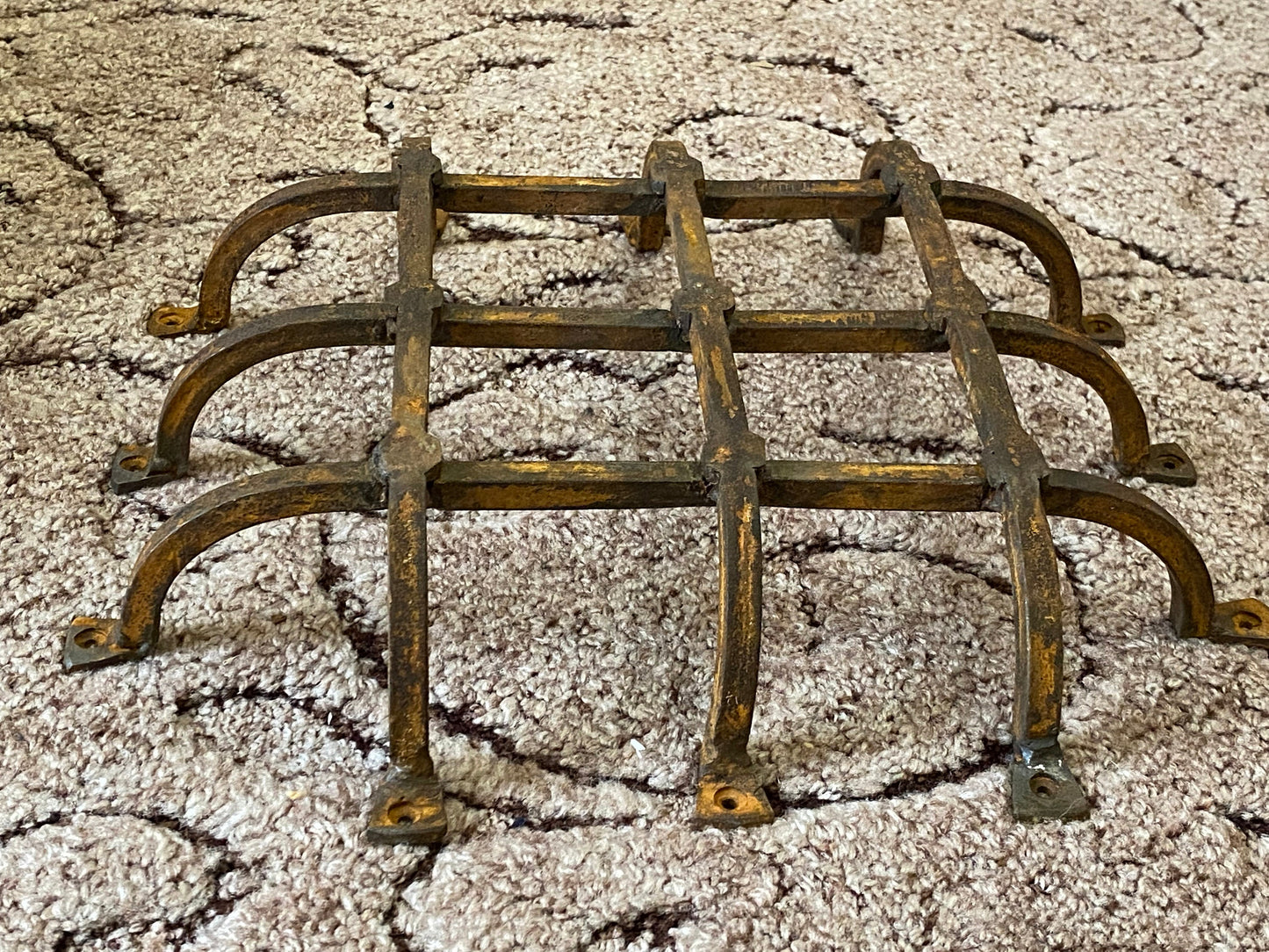 Door grille, grille, grate, grid, gate, grille bar, grate grill, entrance door, rustic, medieval, viking, antique, iron gift, steel gift