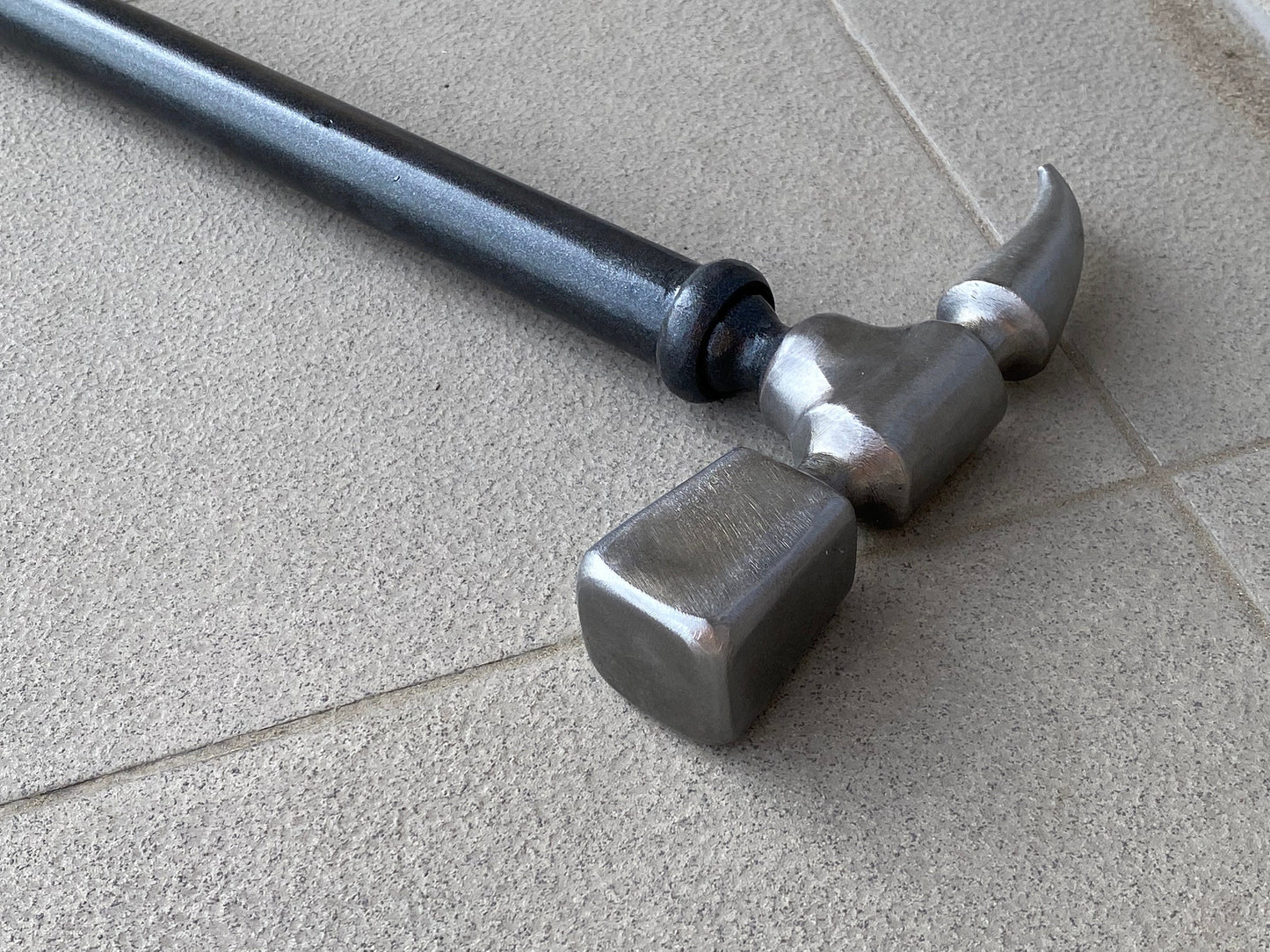 Walking cane, hammer, walking stick, cane, stick, steel gift, iron gift, war hammer, mens gifts,pension,travelers gift,grandfather,Christmas