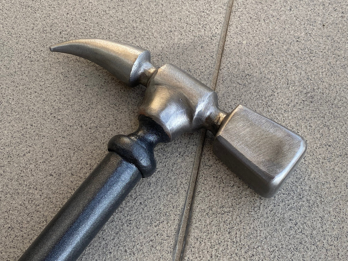 Walking cane, hammer, walking stick, cane, stick, steel gift, iron gift, war hammer, mens gifts,pension,travelers gift,grandfather,Christmas