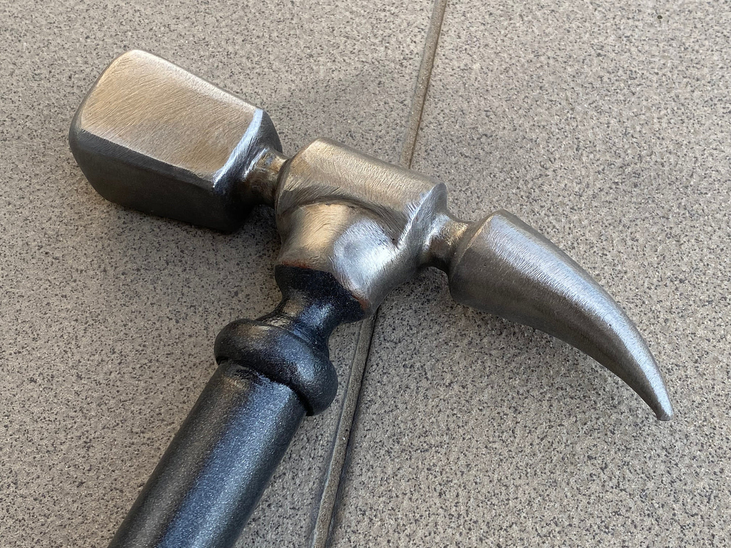 Walking cane, hammer, walking stick, cane, stick, steel gift, iron gift, war hammer, mens gifts,pension,travelers gift,grandfather,Christmas