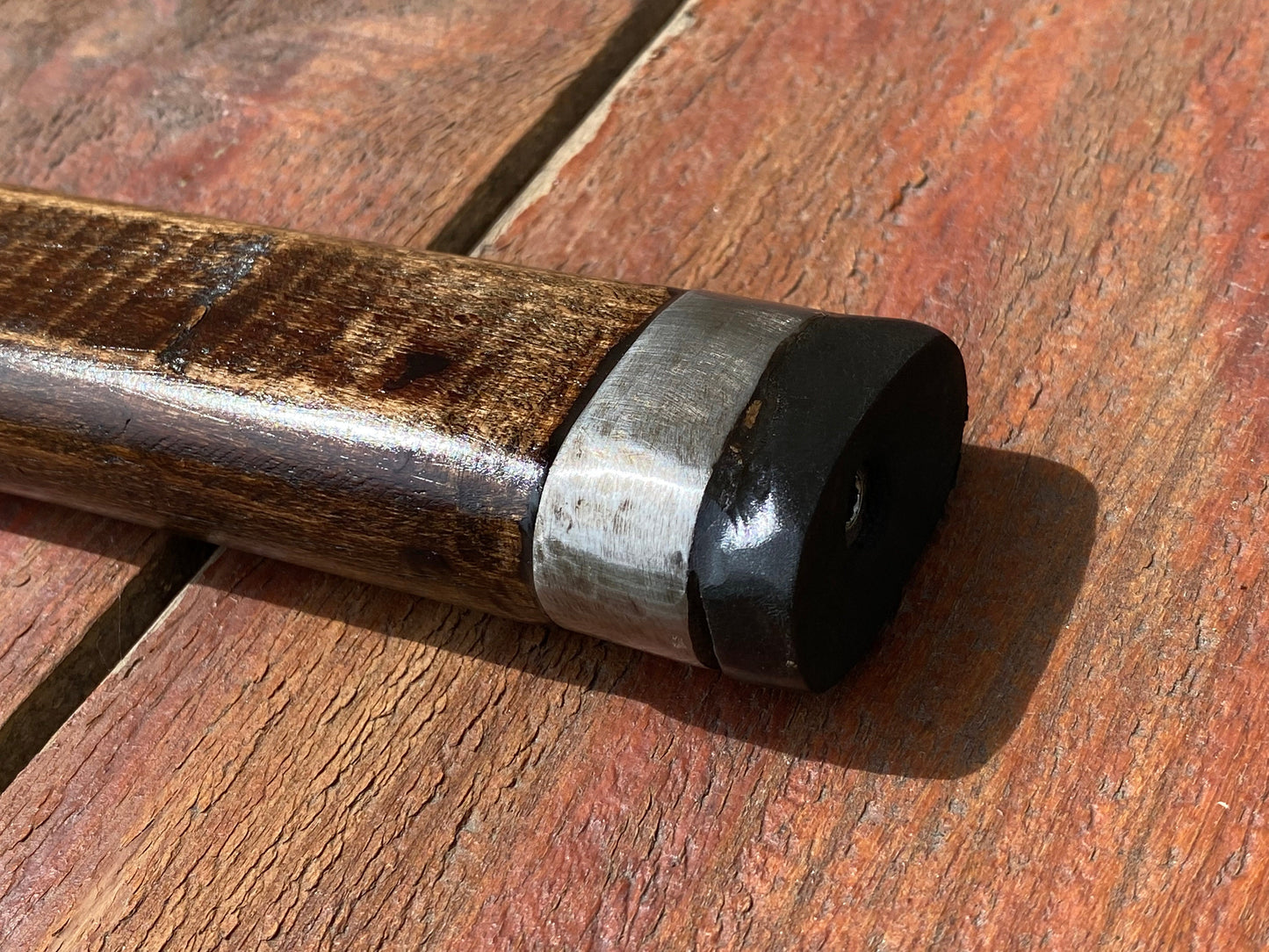 Walking cane, personalized gift, hammer, walking stick, cane, stick, steel gift, iron gift, war hammer, mens gifts, pension, travelers gift
