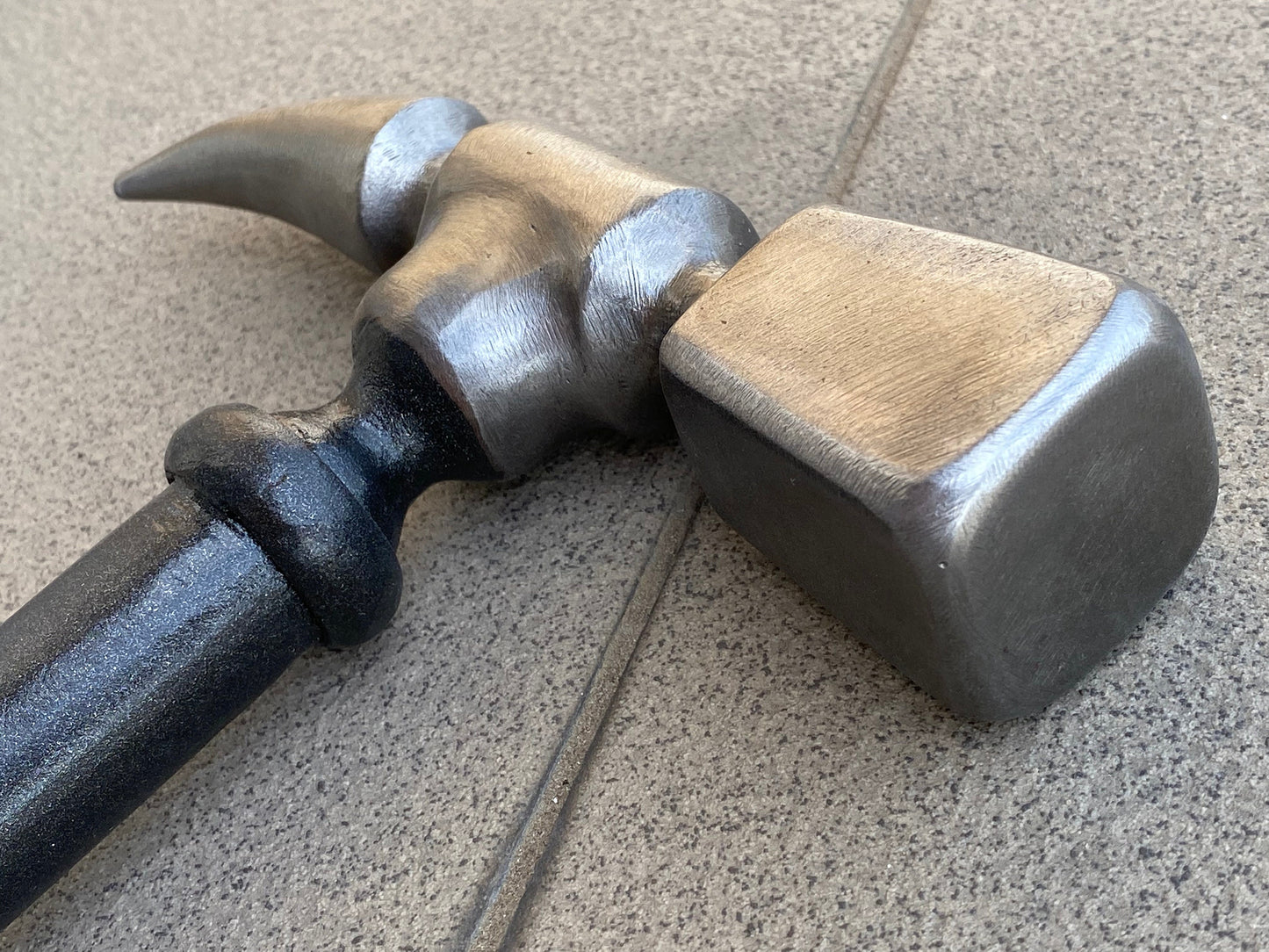 Walking cane, hammer, walking stick, cane, stick, steel gift, iron gift, war hammer, mens gifts,pension,travelers gift,grandfather,Christmas