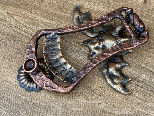 Personalized door knocker, door knocker, bat, knocker, entryway, animal, bird, wild nature, door handle, Christmas, birthday, door, cave