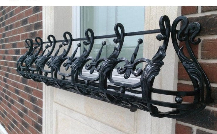 Window guard, steel panel, window grille, window decor, Mothers Day, 6th anniversary, 11th anniversary, new house, Christmas, started kit