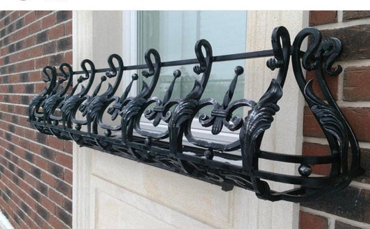 Window guard, steel panel, window grille, window decor, Mothers Day, 6th anniversary, 11th anniversary, new house, Christmas, started kit