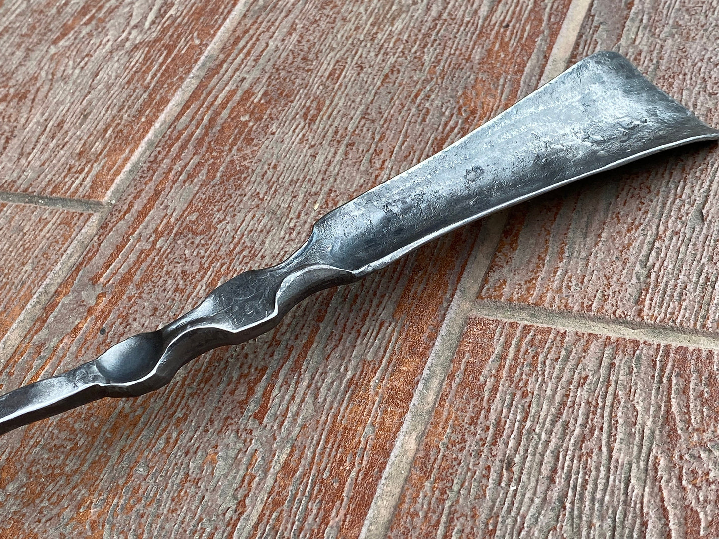 Shoehorn, anniversary, shoe horn, blacksmith, entryway decor, shoe accessories, iron gift, steel gift, personalized gift, 6th anniversary