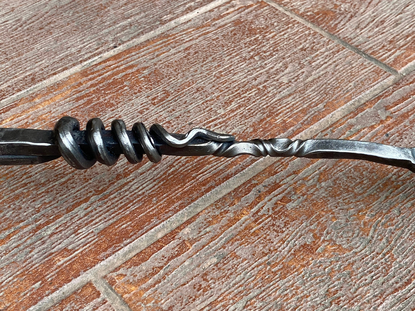 Shoehorn, anniversary, shoe horn, blacksmith, entryway decor, shoe accessories, iron gift, steel gift, personalized gift, 6th anniversary
