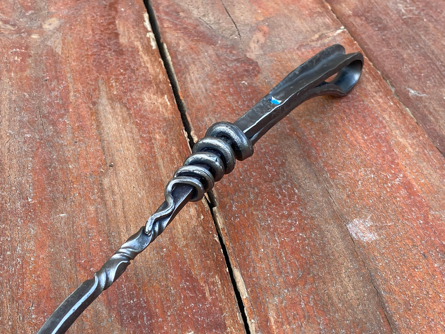 Shoehorn, anniversary, shoe horn, blacksmith, entryway decor, shoe accessories, iron gift, steel gift, personalized gift, 6th anniversary